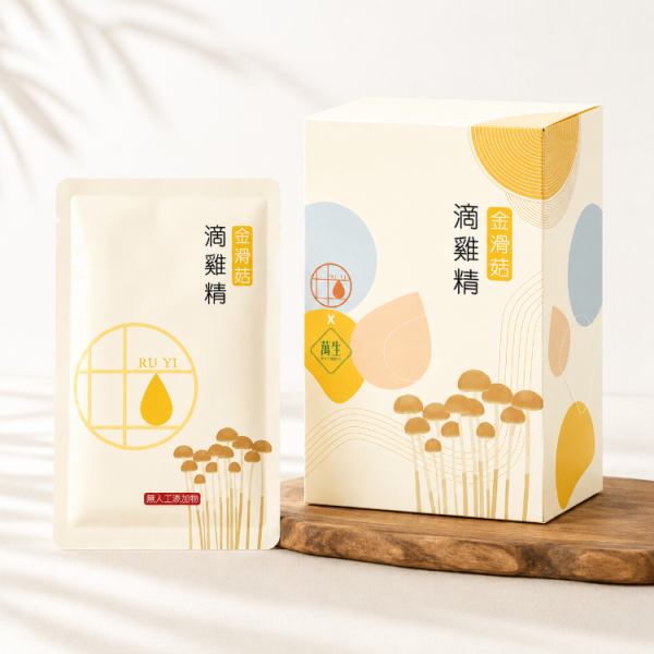 【銀髮友善食品獎】如意金滑菇滴雞精 7入組(常溫)